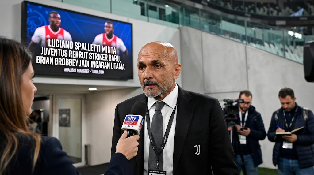 Luciano Spalletti Minta Juventus Rekrut Striker Baru, Brian Brobbey Jadi Incaran Utama