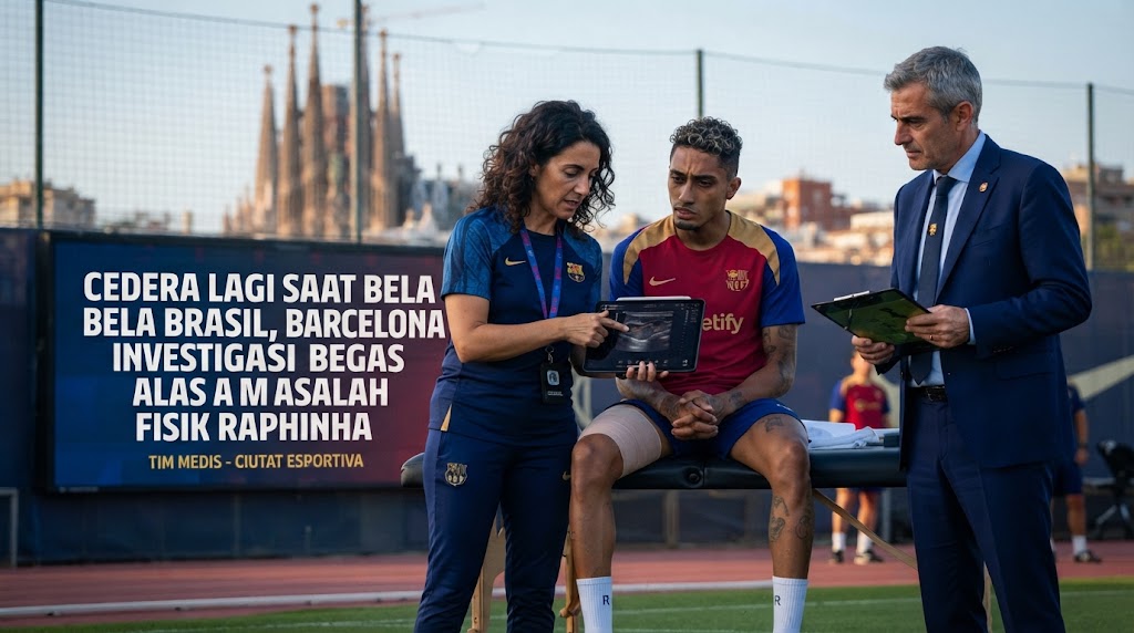 Cedera Lagi Saat Bela Brasil, Barcelona Investigasi Akar Masalah Fisik Raphinha