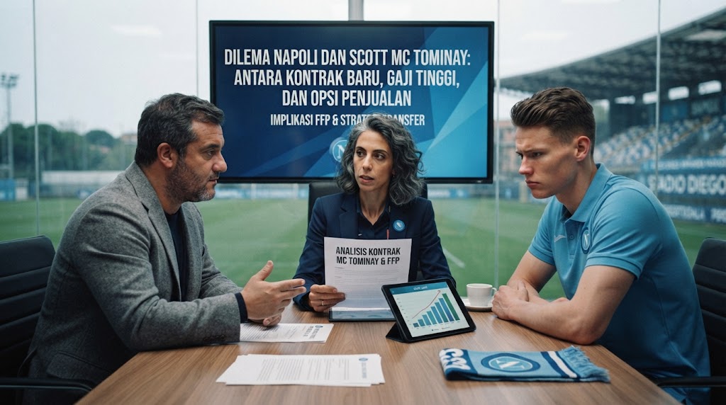 Dilema Napoli dan Scott McTominay: Antara Kontrak Baru, Gaji Tinggi, dan Opsi Penjualan