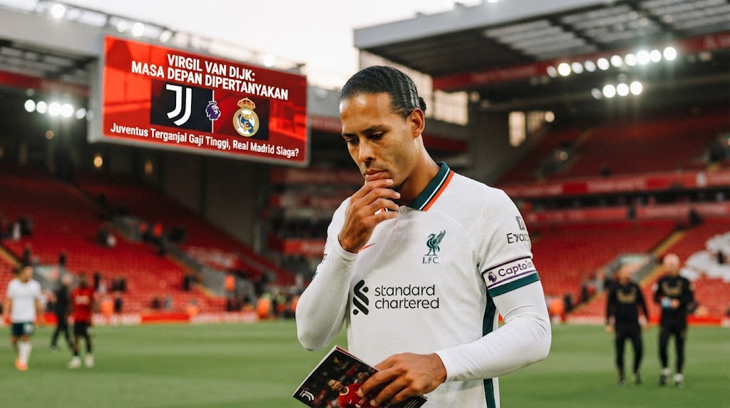 Spekulasi Masa Depan Virgil van Dijk: Juventus Terganjal Gaji Tinggi, Real Madrid Siaga?