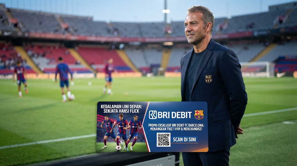 Senjata Rahasia Hansi Flick: Kedalaman Lini Depan Barcelona dan Promo Eksklusif BRI Debit FC Barcelona