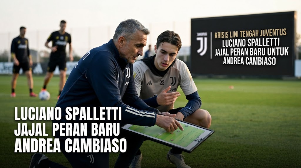 Krisis Lini Tengah Juventus: Luciano Spalletti Jajal Peran Baru untuk Andrea Cambiaso