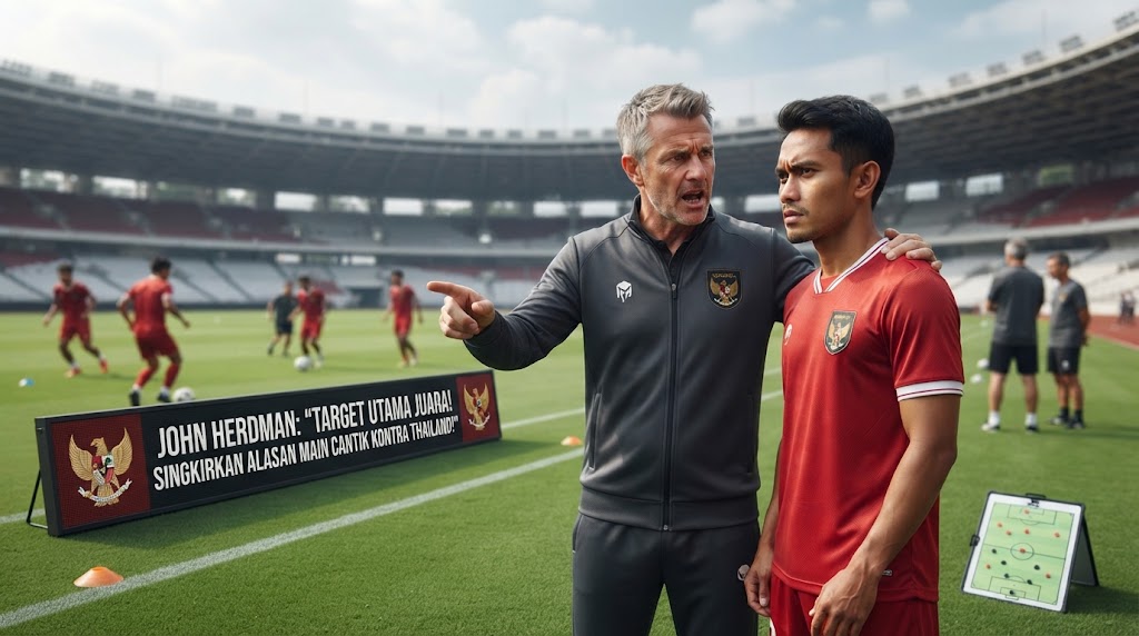 Tegaskan Target Utama Juara, John Herdman Minta Timnas Indonesia Singkirkan Alasan Main Cantik Kontra Thailand