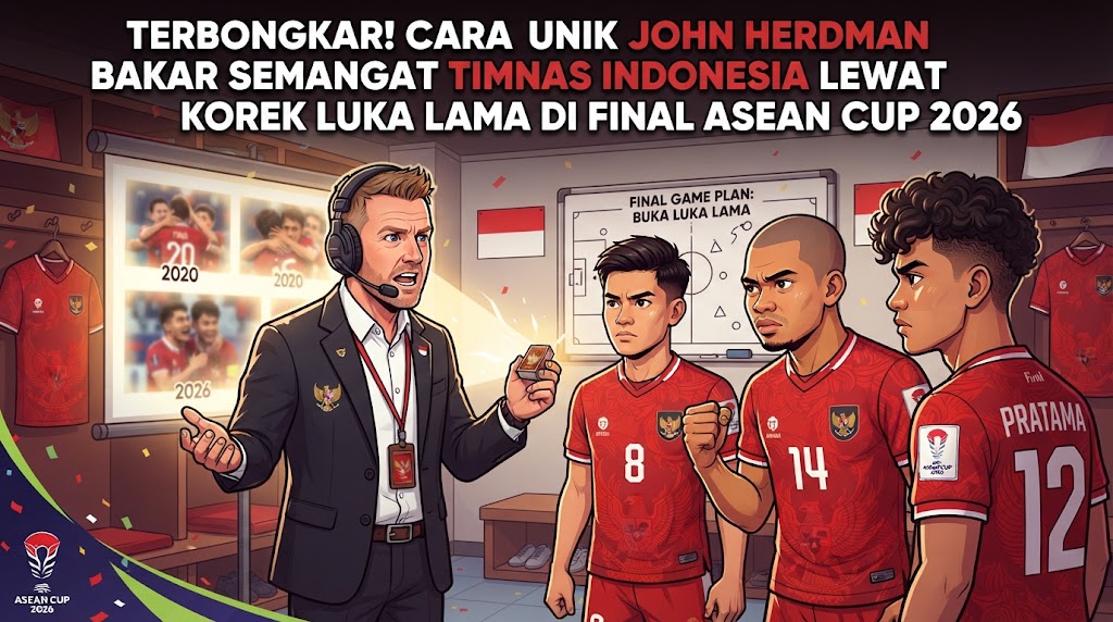 Terbongkar! Cara Unik John Herdman Bakar Semangat Timnas Indonesia Lewat Korek Luka Lama di Final ASEAN Cup 2026