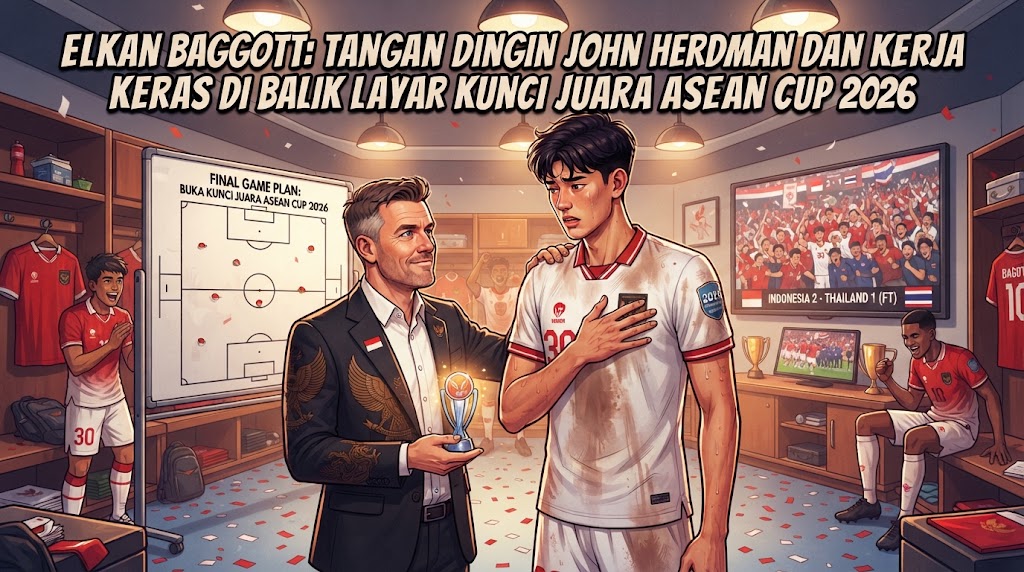 Elkan Baggott: Tangan Dingin John Herdman dan Kerja Keras di Balik Layar Kunci Juara ASEAN Cup 2026