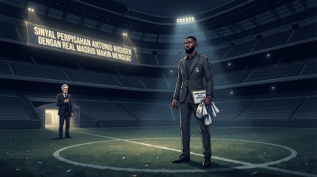 Sinyal Perpisahan Antonio Rudiger dengan Real Madrid Makin Menguat