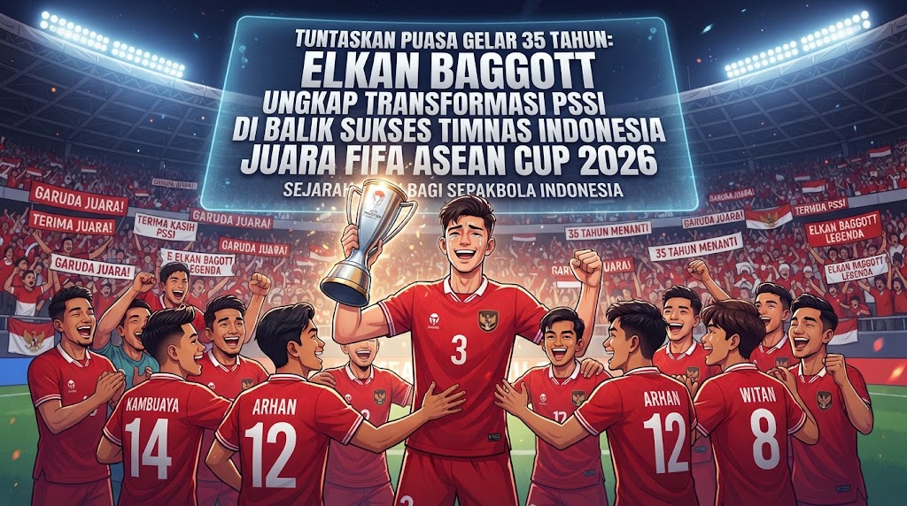 Tuntaskan Puasa Gelar 35 Tahun: Elkan Baggott Ungkap Transformasi PSSI di Balik Sukses Timnas Indonesia Juara FIFA ASEAN Cup 2026