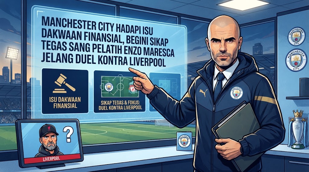 Manchester City Hadapi Isu Dakwaan Finansial, Begini Sikap Tegas Sang Pelatih Enzo Maresca Jelang Duel Kontra Liverpool