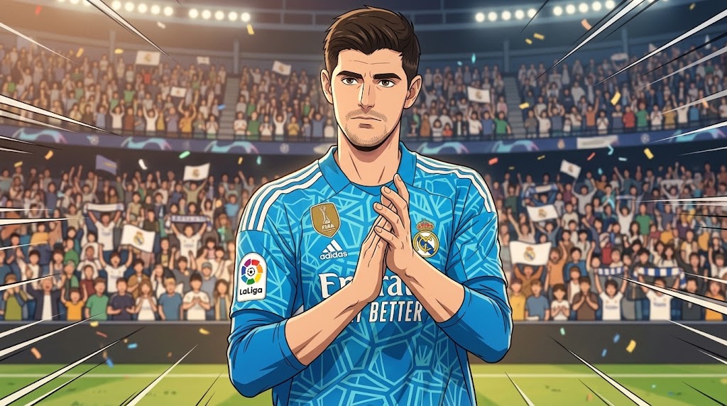 Real Madrid Sepakati Kontrak Baru Thibaut Courtois: Bertahan di Santiago Bernabeu Hingga 2028