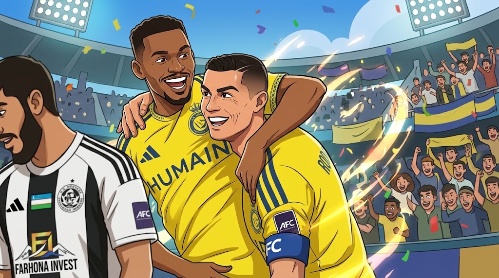 Cetak Gol dan Bawa Al Nassr Menang 3-1 atas Neftchi Fergana, Cristiano Ronaldo Capai 981 Gol