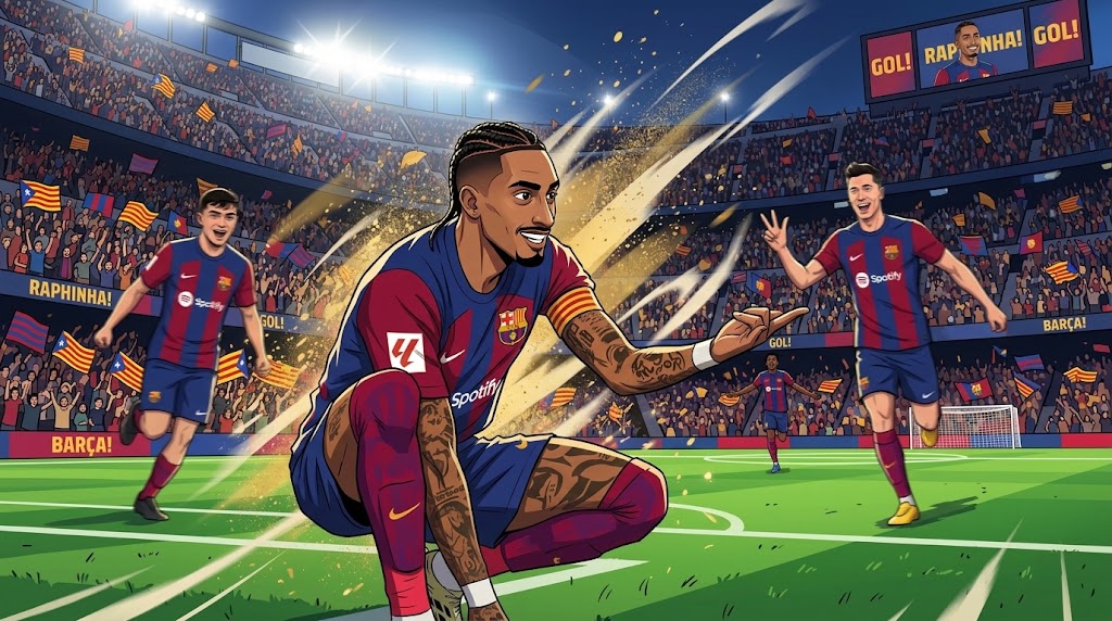 Pulih dari Cedera, Raphinha Dipastikan Siap Perkuat Barcelona dalam Laga Kontra Real Betis
