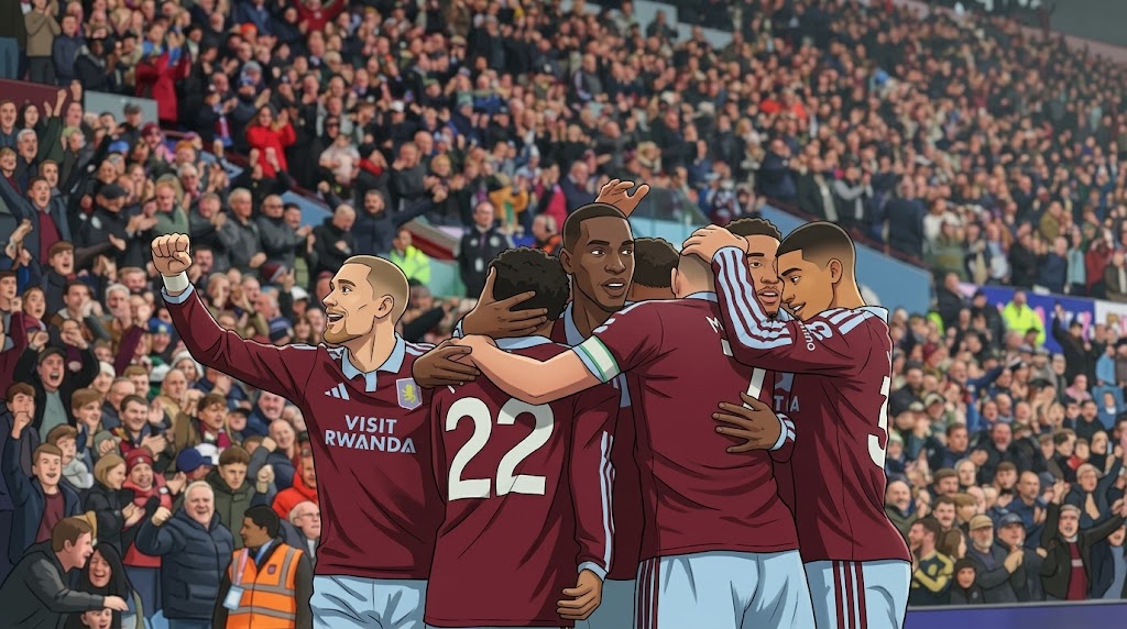 Aston Villa Tumbangkan Manchester City 2-1 Lewat Brace Nicolas Jackson