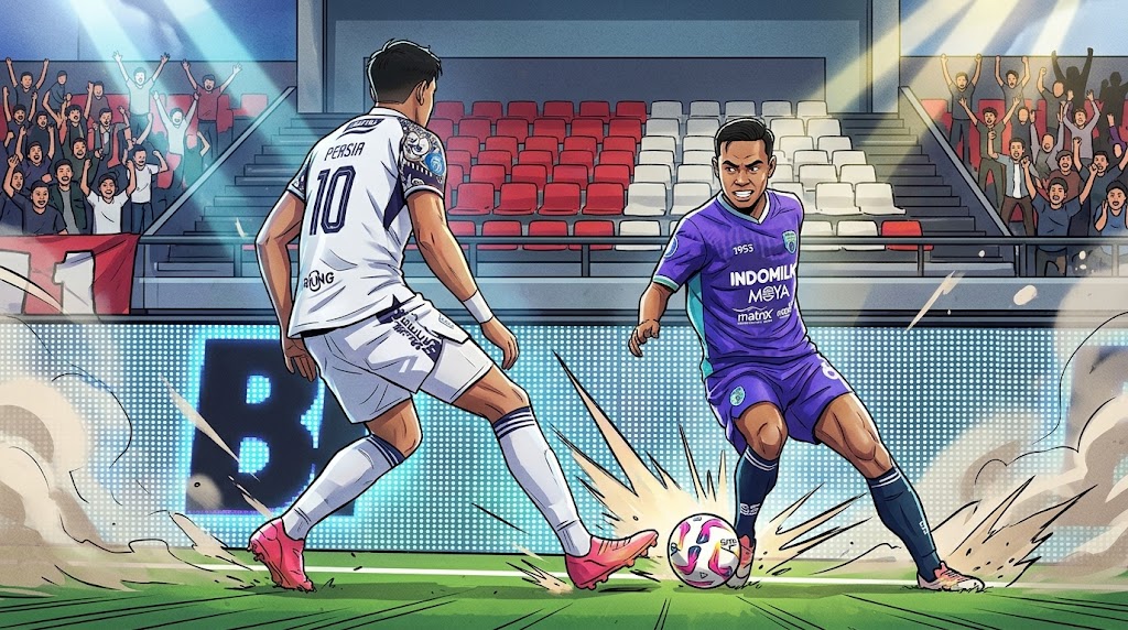 Gol Dramatis Masa Injury Time Gagalkan Kemenangan Bali United atas Persita