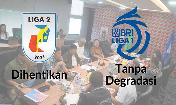 PSSI Hentikan Liga 2 13 Januari 2023