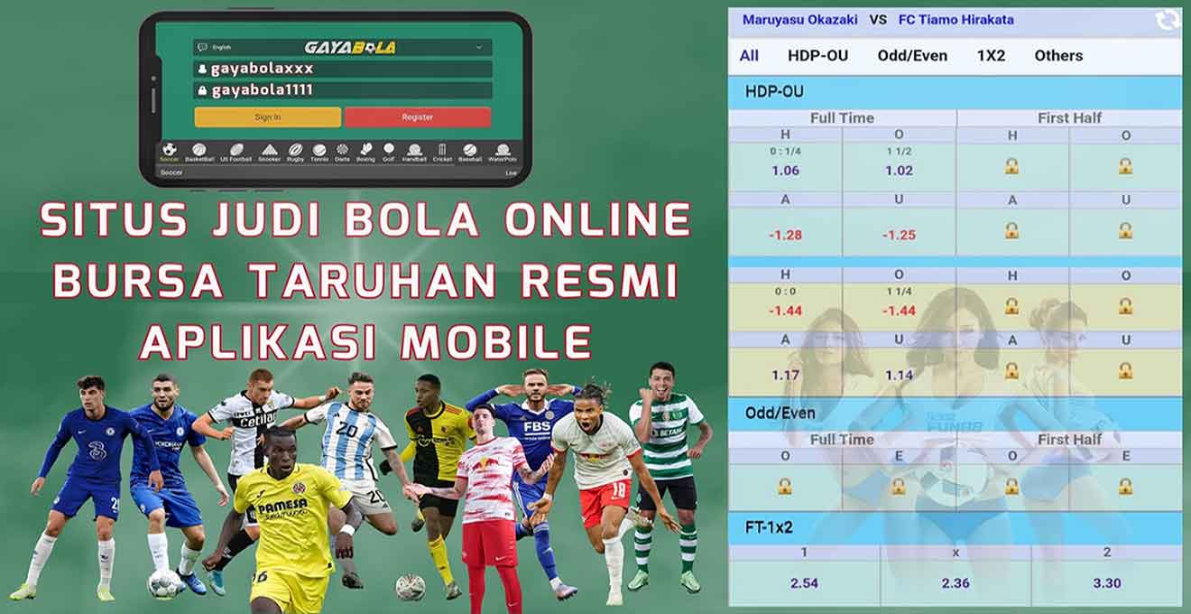 Situs Judi Bola online Bursa Taruhan Resmi Aplikasi Mobile
